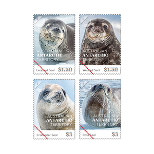 Australian Antarctic Territory – Seals Set of Stamps (2 x $1.50, 2 x $3) product photo